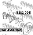 Подшипник FEBEST DAC45840041
