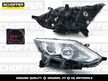 Фара SCHOFFER SHF12061 NISSAN QASHQAI J11 2014-2017 (галоген+диодная полоса) Прав