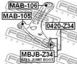 Пыльник FEBEST MBJBZ34