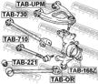 Сайлентблок FEBEST TAB710 LEXUS LS400 1994-2000