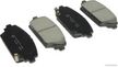 Колодки тормозные GBS GC05064DM HONDA ACCORD 98-07