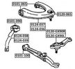 Сайлентблок TOYOTA 4863039025