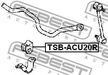 Втулка стабилизатора FEBEST TSBACU20R (D13) LEXUS ES300 1996-2001