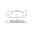Колодки тормозные GBS GC02196D TOYOTA CAMRY 2007-