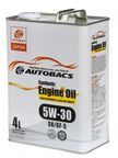 Масло моторное AUTOBACS SNP SYNTHETIC 5W30 SN/GF-5 (4л)