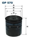 Фильтр масляный FILTRON OP570