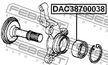 Подшипник FEBEST DAC38700038 DAIHATSU CHARADE 1993-2000