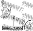Подшипник FEBEST DAC40740036