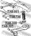 Сайлентблок FEBEST TAB308 TOYOTA HIACE
