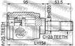 ШРУС FEBEST 0311CRVRR 25X35X23 HONDA ACCORD 2003-2008