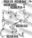 Сайлентблок MAZDA T0013442YC