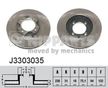 Диск тормозной NIPPARTS J3303035