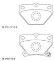 Колодки тормозные ASIMCO KD2720 TOYOTA YARIS 1.0-1.5 / 1.4D / CELICA 1.8 WT-I 99-