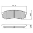 Колодки тормозные GBS GC02100D TOYOTA CARINA E 94-97