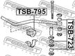 Втулка стабилизатора FEBEST TSB723 MAZDA 1999-2007