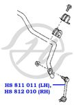 Тяга стабилизатора HANSE HS811011