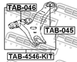 Сайлентблок FEBEST TAB045 LEXUS 2006-2012