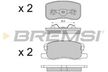 Колодки тормозные MITSUBISHI MN116151