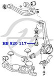 Опора шаровая HANSE HB820117