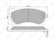 Колодки тормозные LYNXAUTO BD5710 NISSAN ALMERA 1995-2000, NISSAN PATROL 1994-2007, NISSAN PULSAR (