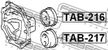 Сайлентблок FEBEST TAB216 LEXUS