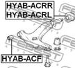 Сайлентблок FEBEST HYABACRR