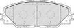 Колодки тормозные GBS GC02194D TOYOTA RAV4 2005-