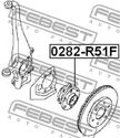 Ступица FEBEST 0282R51F