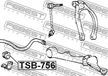 Втулка стабилизатора FEBEST TSB756 (D26) TOYOTA MARK II 2000-