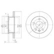 Диск тормозной DELPHI BG2716