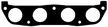 Прокладка выпускного коллектора TOYOTA 1717322010 TOYOTA Corolla