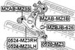 Сайлентблок FEBEST MZABMZ3B