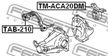 Подушка редуктора FEBEST TMACA20DM TOYOTA RAV4 2000-2005