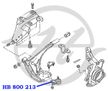 Опора шаровая HANSE HB800213