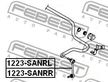 Тяга стабилизатора FEBEST 1223SANRR