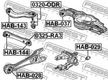Сайлентблок HONDA 52622SX0003