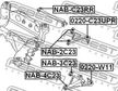 Сайлентблок FEBEST NAB4C23