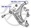Сайлентблок HANSE HR801144
