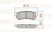 Колодки тормозные NAC 26649 CHEVROLET LACETTI, NUBIRA, OPTRA, AVEO