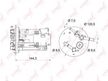 Фильтр топливный MITSUBISHI MR431096
