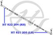Наконечник рулевой HANSE HT822204