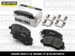 Колодки тормозные SCHOFFER SHF23134 HYUNDAI SOLARIS 2017- / KIA RIO 2017- Перед