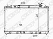 Радиатор охлаждения SAT TY0003ACV40 TOYOTA CAMRY ACV40, GSV40 2AZ 2006-2011