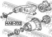 Подушка редутора FEBEST HAB032