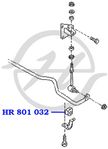 Втулка стабилизатора HANSE HR801032