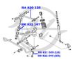 Тяга стабилизатора HANSE HS822040
