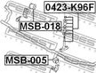 Тяга стабилизатора MITSUBISHI MR267643