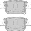 Колодки тормозные GBS GC02180DM