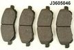 Колодки тормозные GBS GC06077DM MITSUBISHI LANCER 2003-