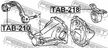 Опора редуктора TOYOTA 5238042082 TOYOTA Rav4
